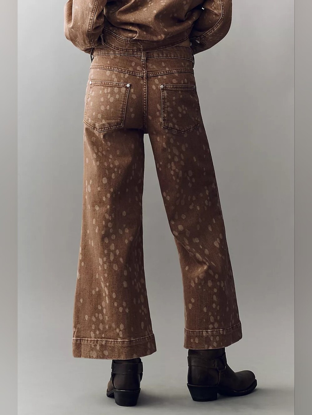 Pilcro Oh Deer High-Rise Wide-Leg Jeans - Picture 4 of 9